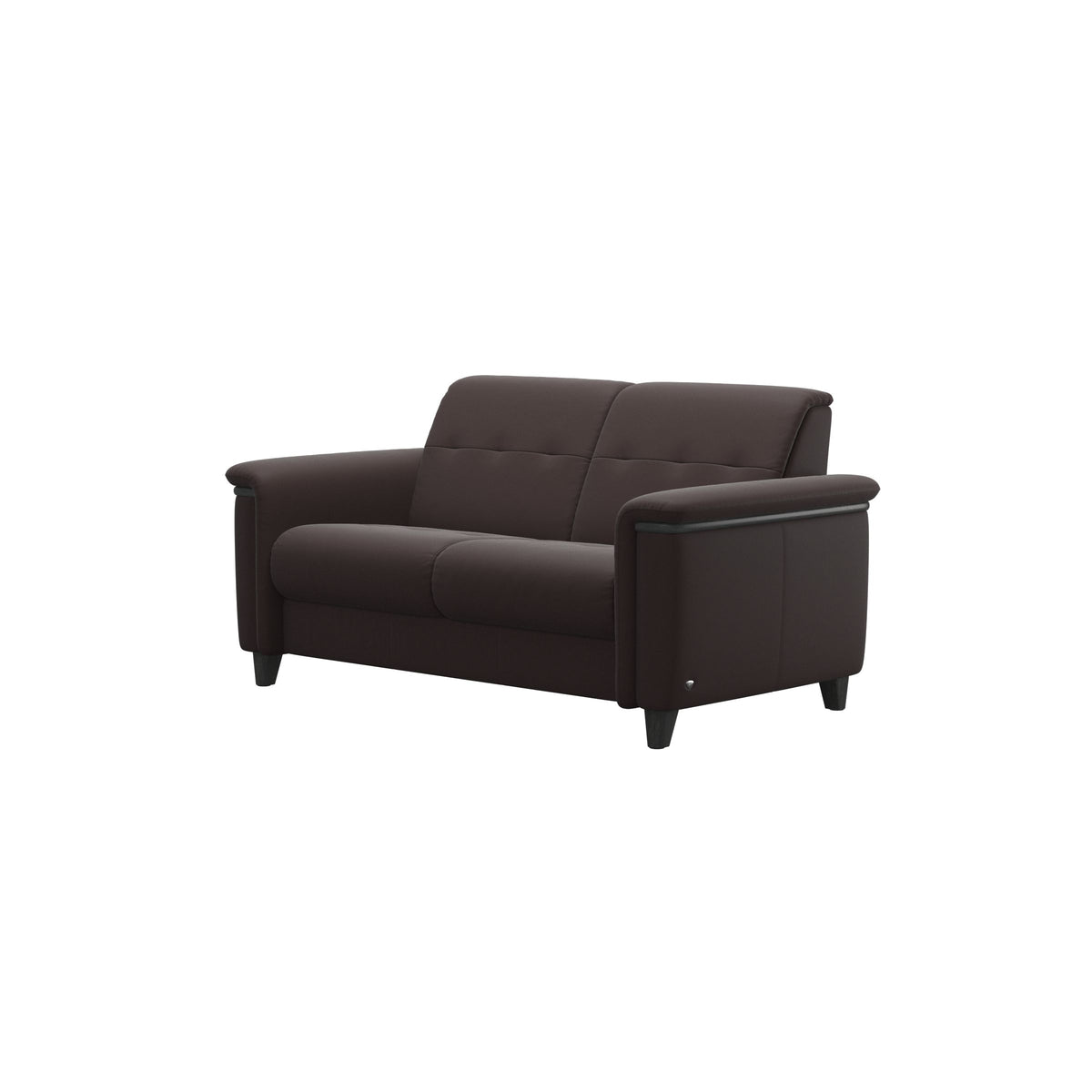 Flora 2-Seater - Paloma Chocolate - Grey