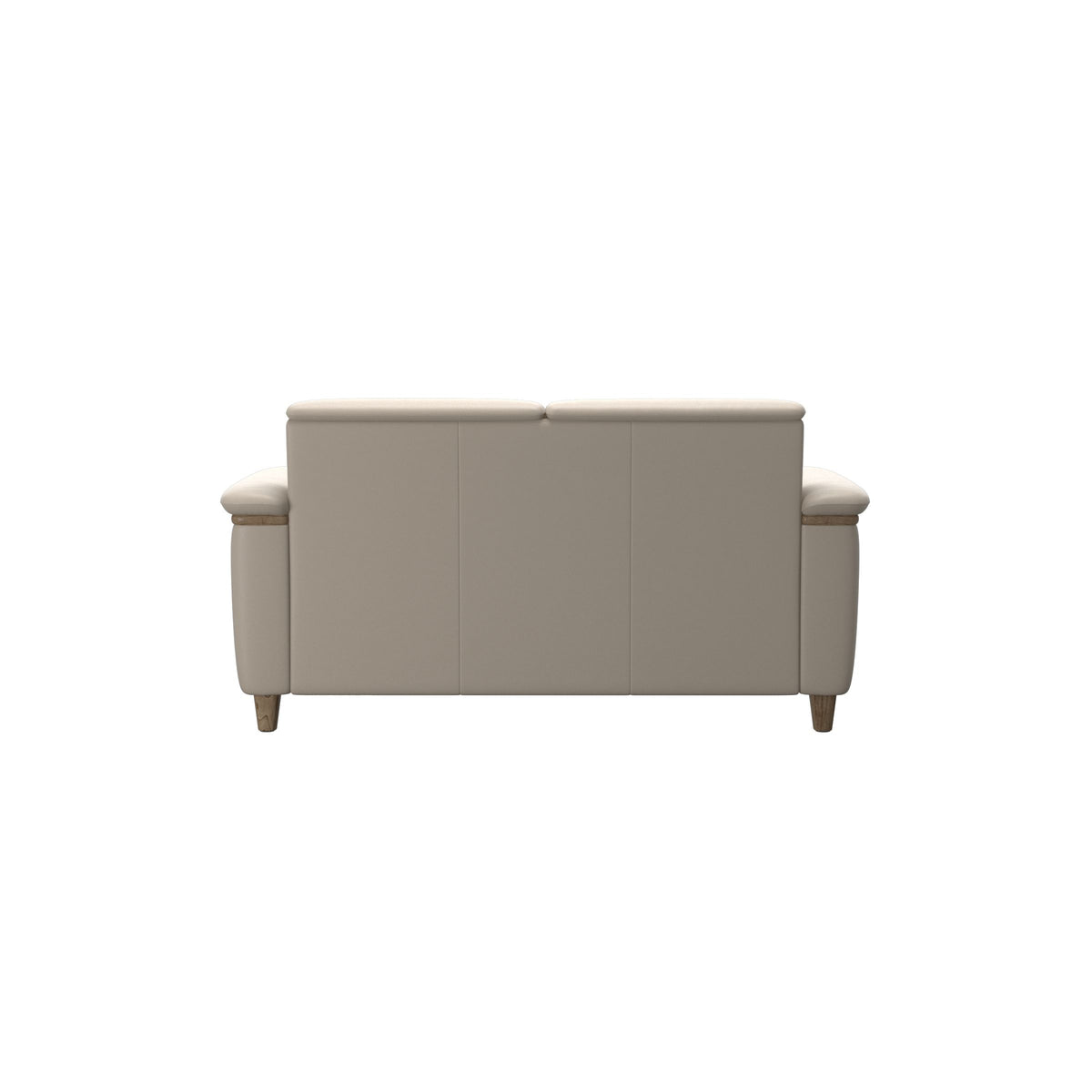 Flora 2-Seater - Paloma Fog - Smoked Oak