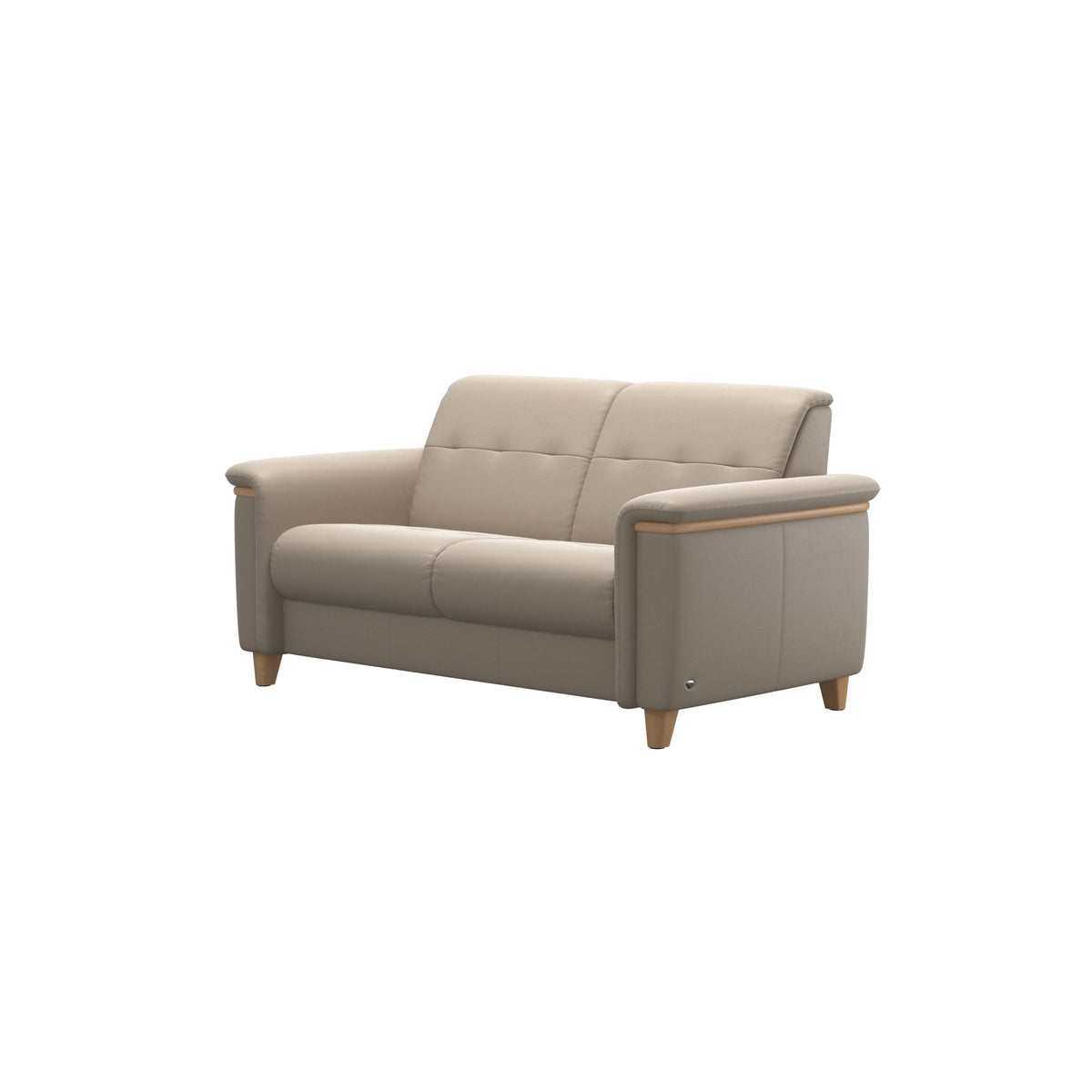 Flora 2-Seater - Paloma Mushroom - Oak