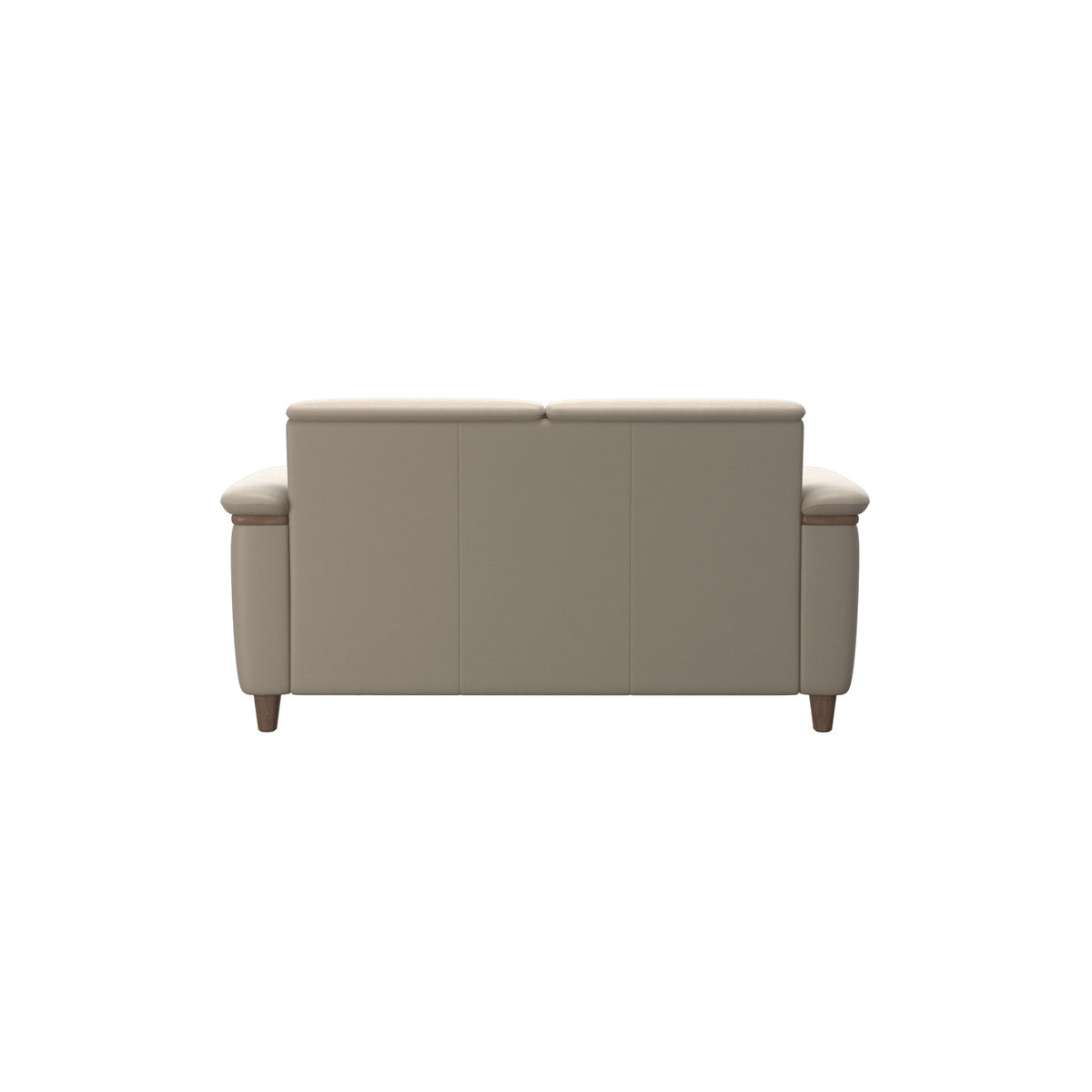 Flora 2-Seater - Paloma Mushroom - Walnut