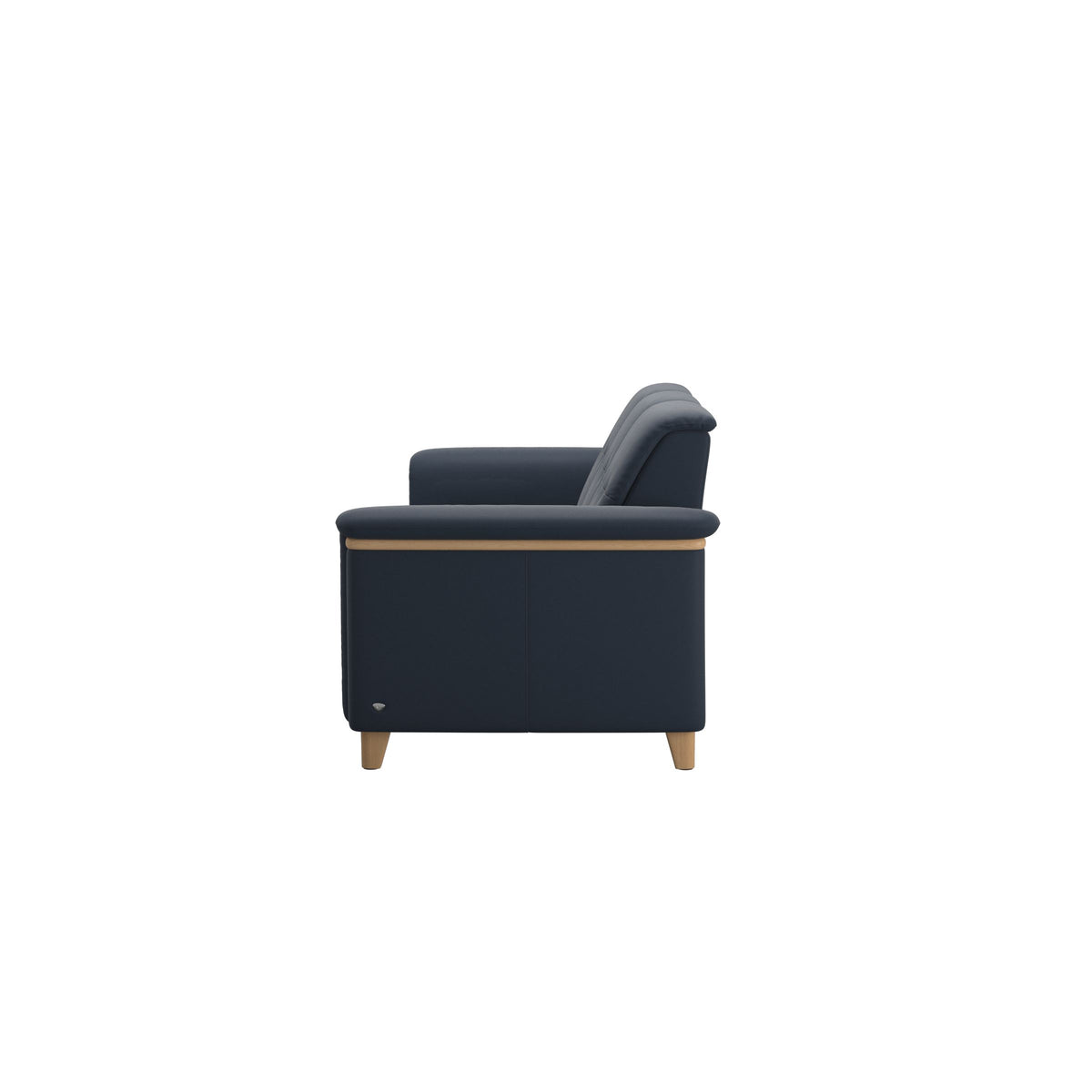 Flora 3-Seater - Paloma Oxford Blue - Oak