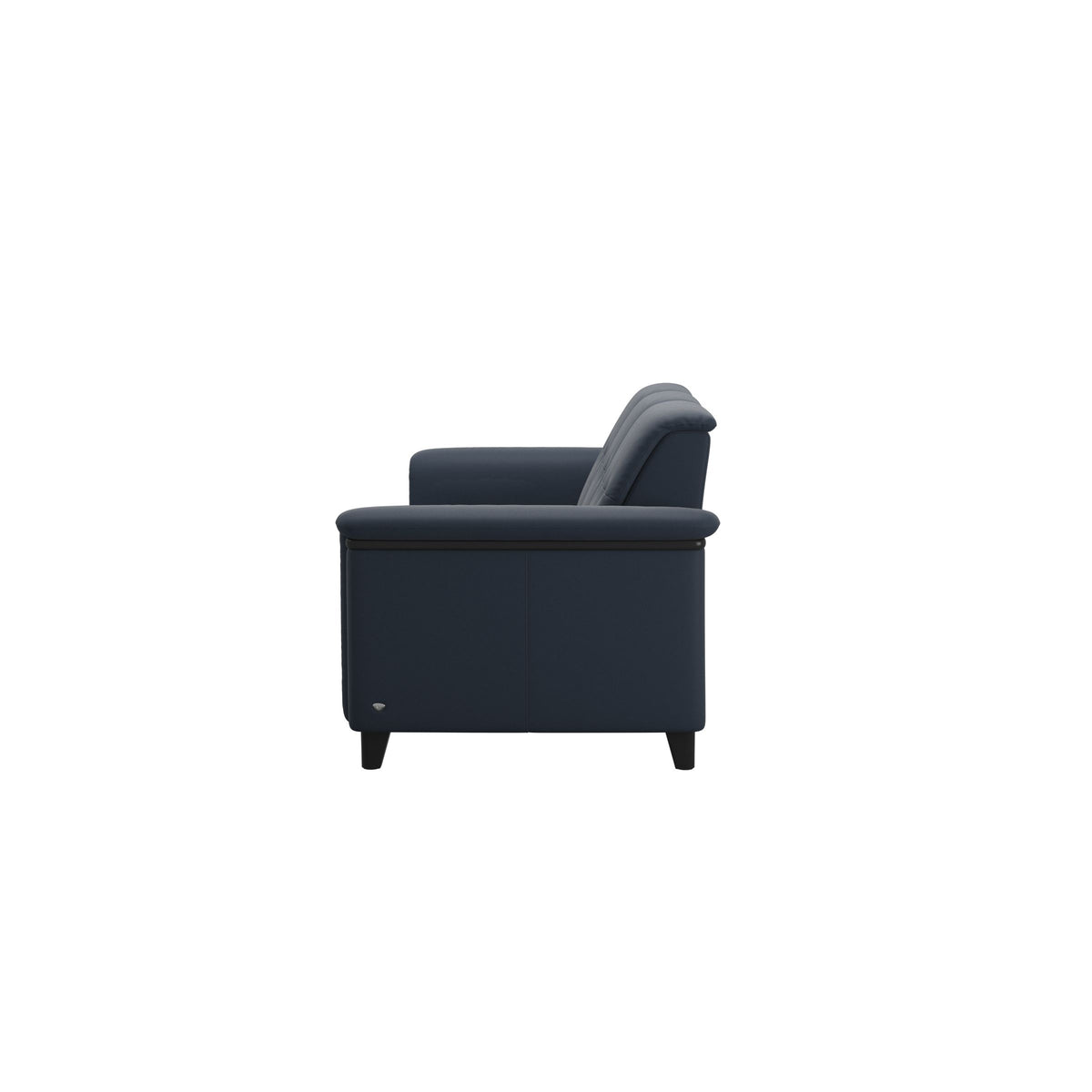 Flora 3-Seater - Paloma Oxford Blue - Black