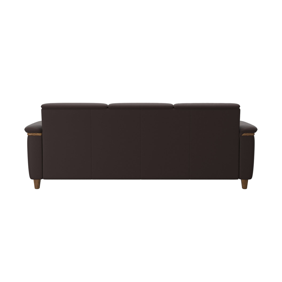 Flora 3-Seater - Paloma Chocolate - Teak