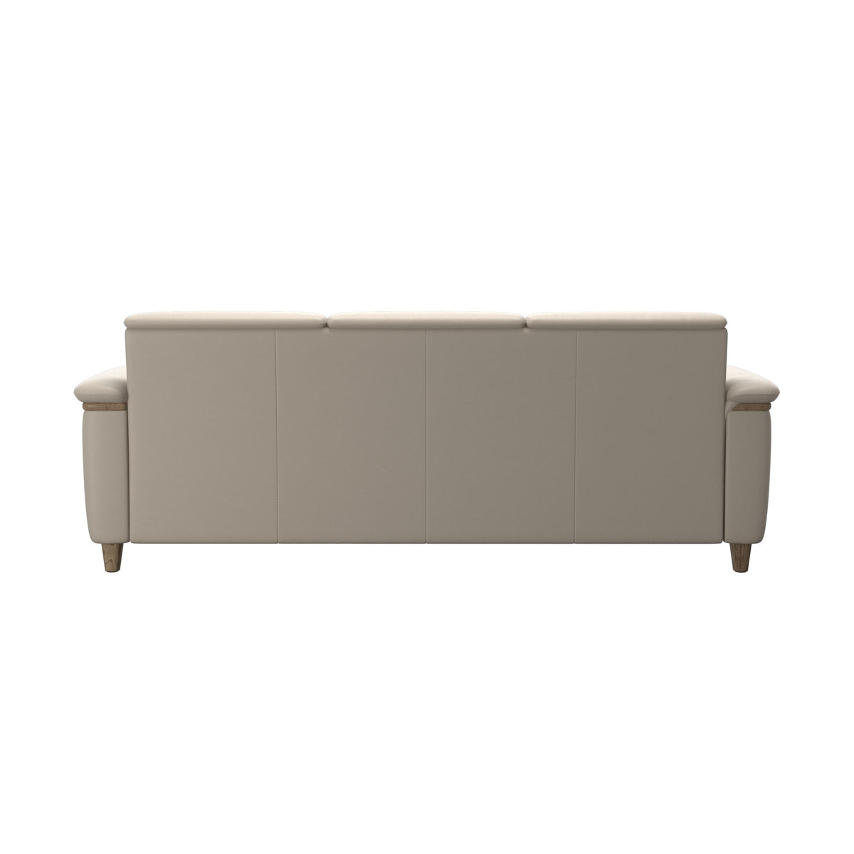 Flora 3-Seater - Paloma Fog - Smoked Oak