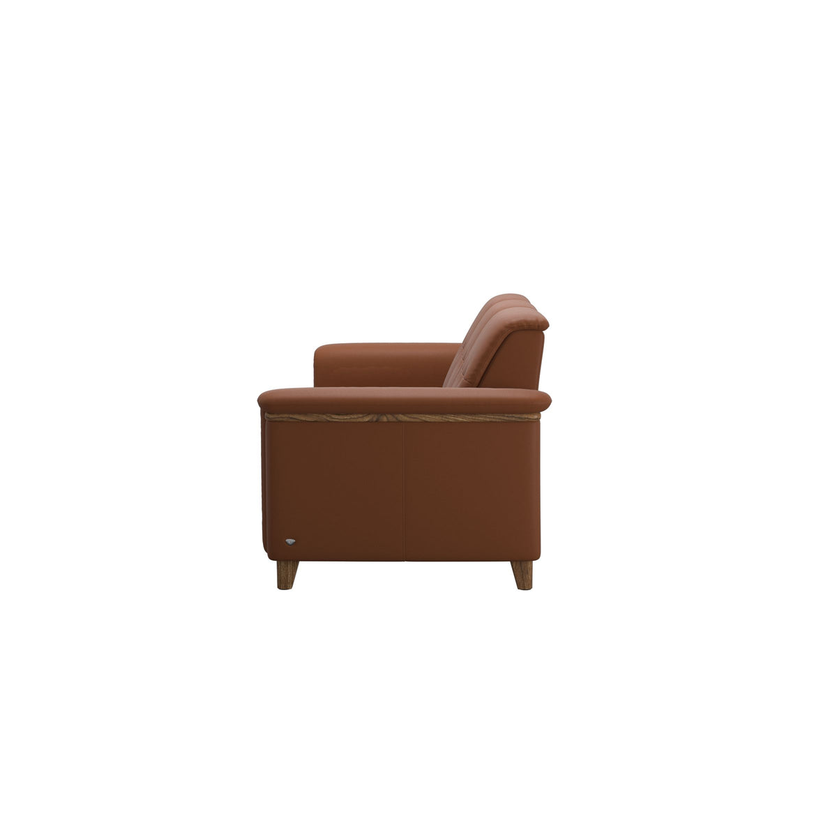 Flora 3-Seater - Paloma New Cognac - Teak