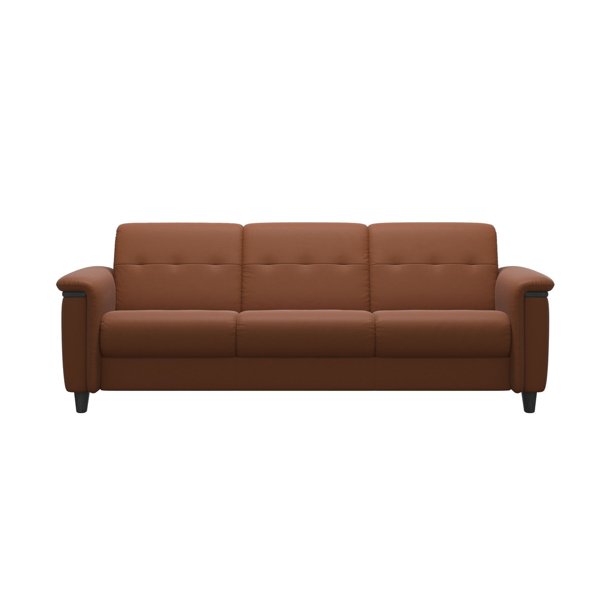 Flora 3-Seater - Paloma New Cognac - Grey