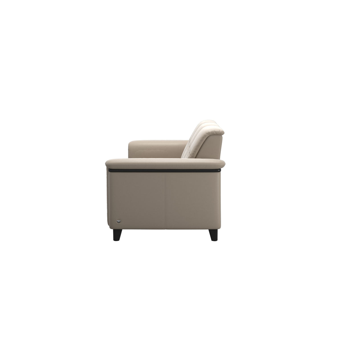 Flora 3-Seater - Paloma Mushroom - Black