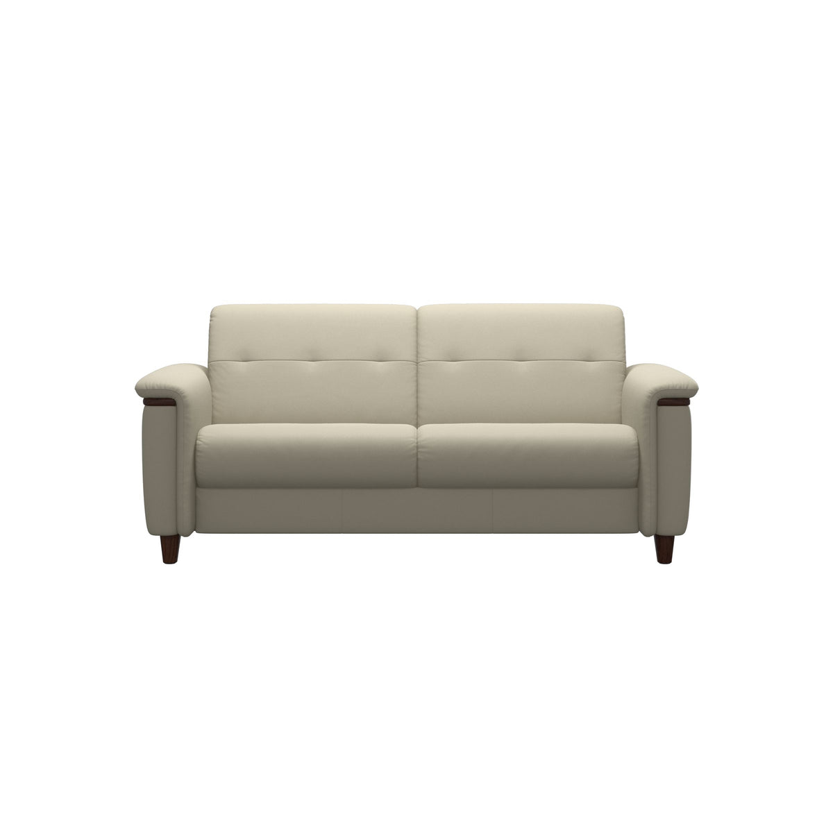 Flora 2.5-Seater - Paloma Light Grey - Brown