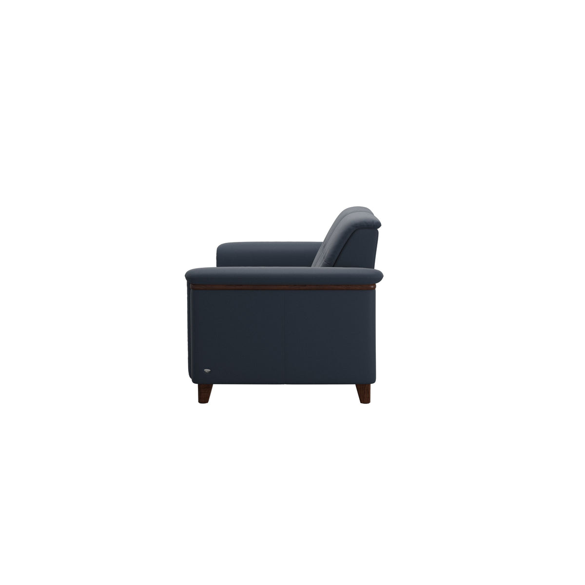 Flora 2.5-Seater - Paloma Oxford Blue - Brown