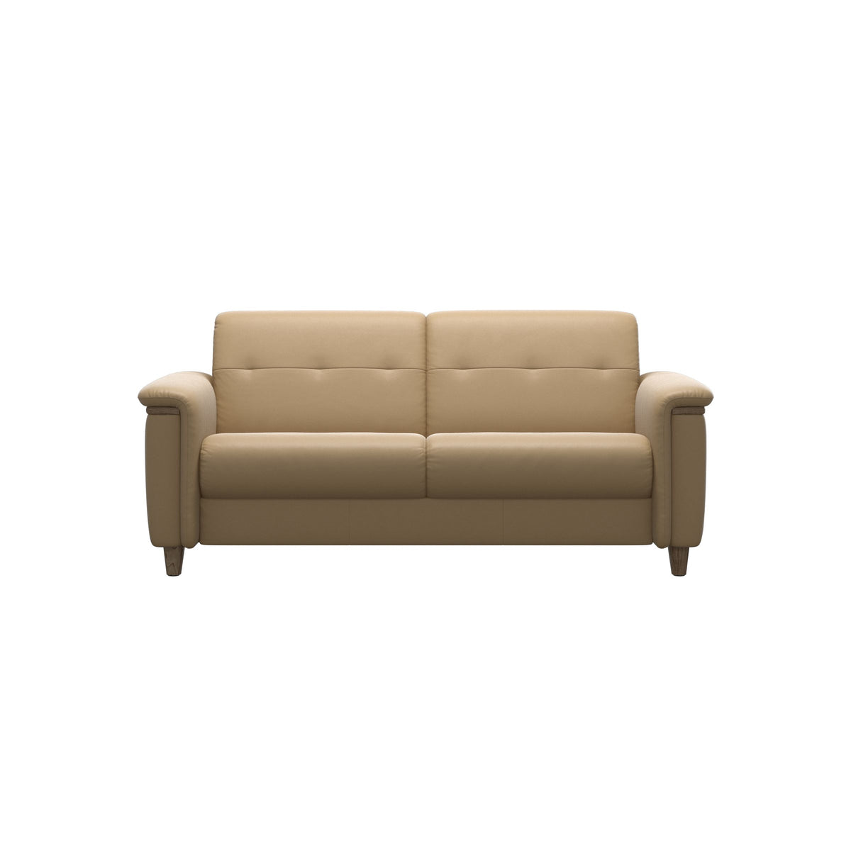 Flora 2.5-Seater - Paloma Sand - Smoked Oak