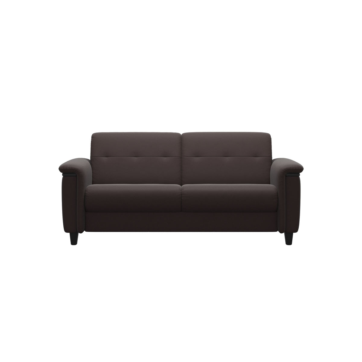 Flora 2.5-Seater - Paloma Chocolate - Black