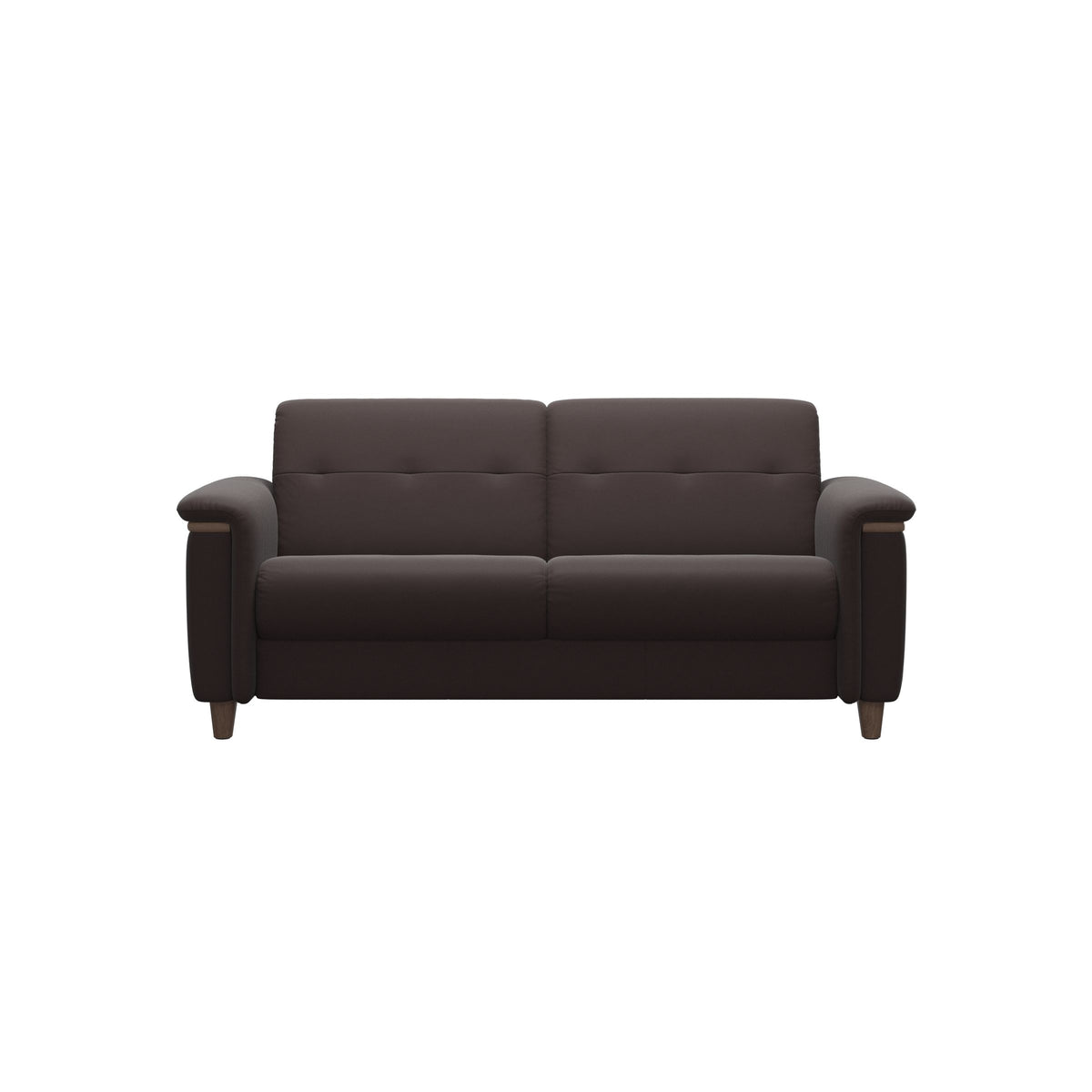 Flora 2.5-Seater - Paloma Chocolate - Walnut