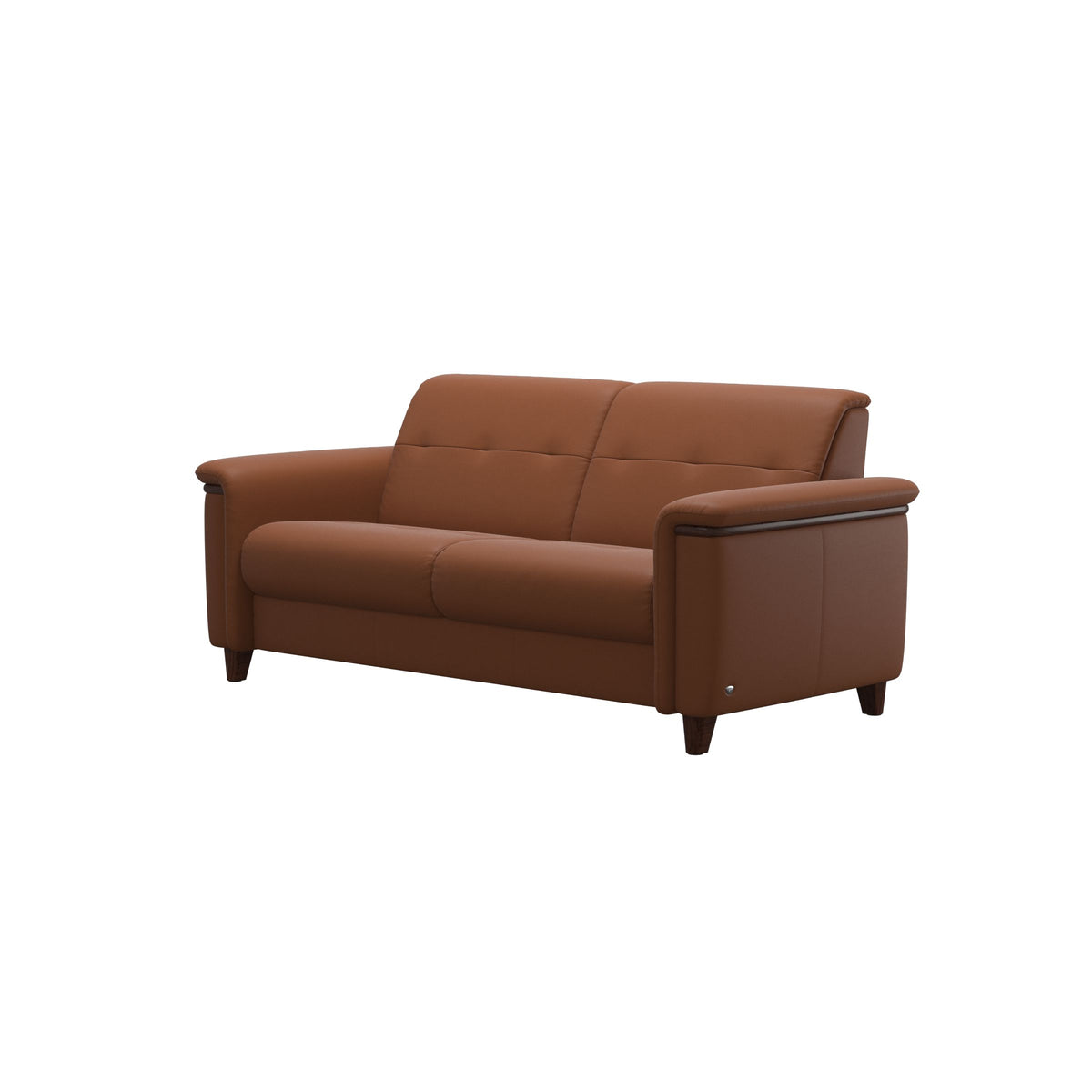 Flora 2.5-Seater - Paloma New Cognac - Brown