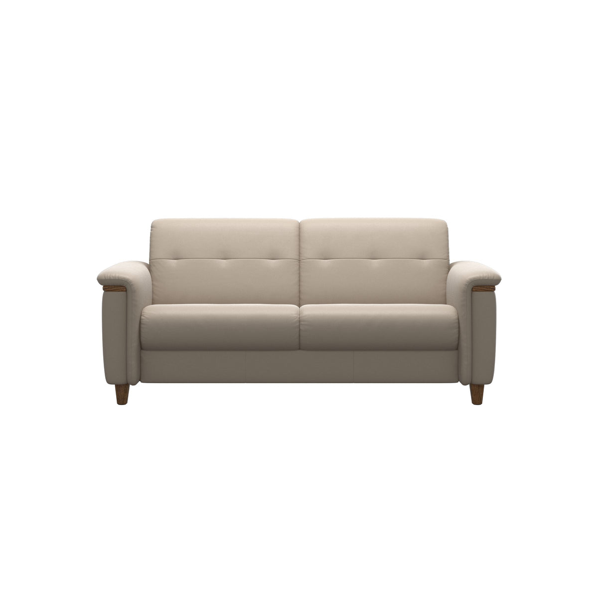 Flora 2.5-Seater - Paloma Mushroom - Teak