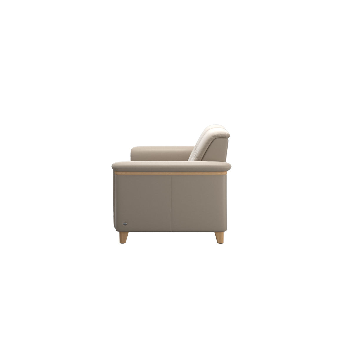 Flora 2.5-Seater - Paloma Mushroom - Oak