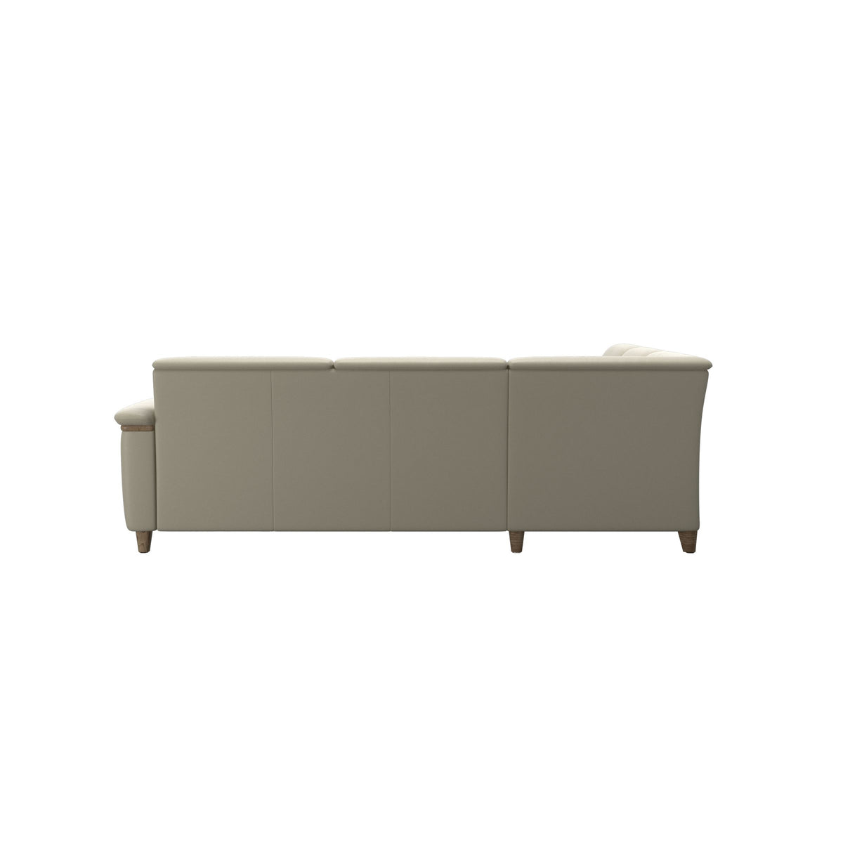 Flora C2-2.5 Corner - Paloma Light Grey - Smoked Oak