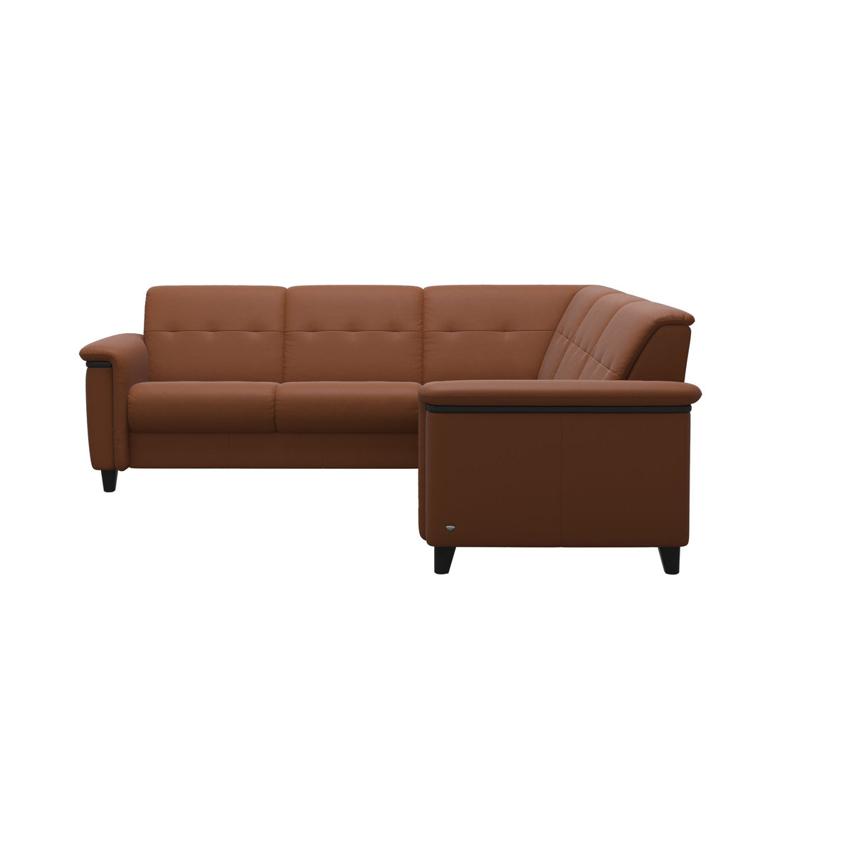 Flora C2-2.5 Corner - Paloma New Cognac - Black