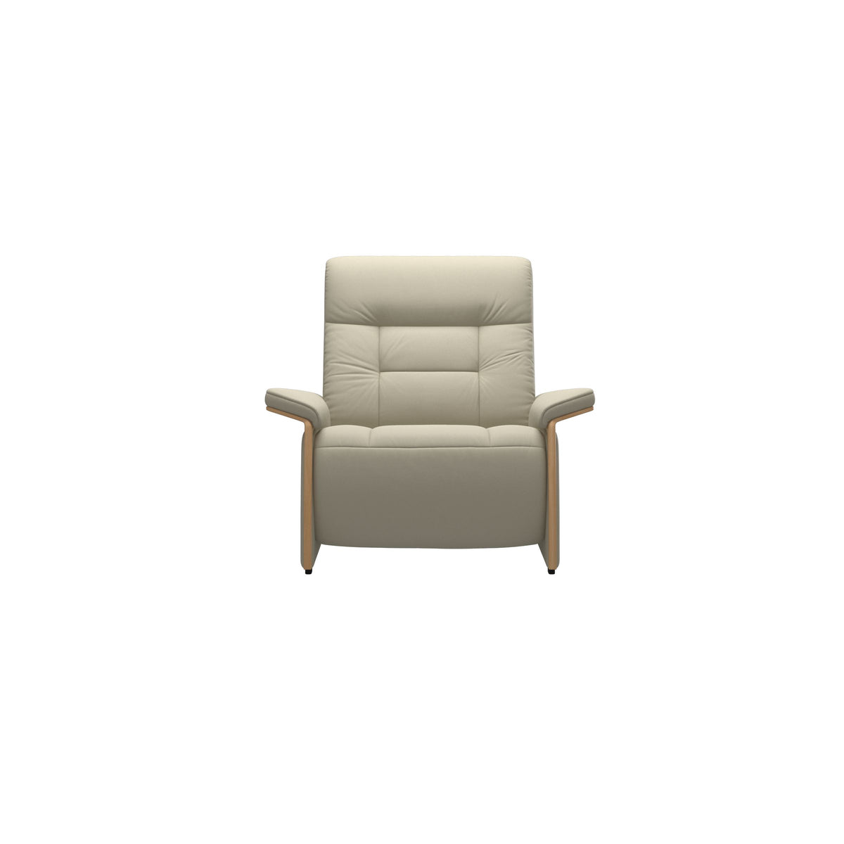 Mary Wood Chair - Paloma Light Grey - Oak