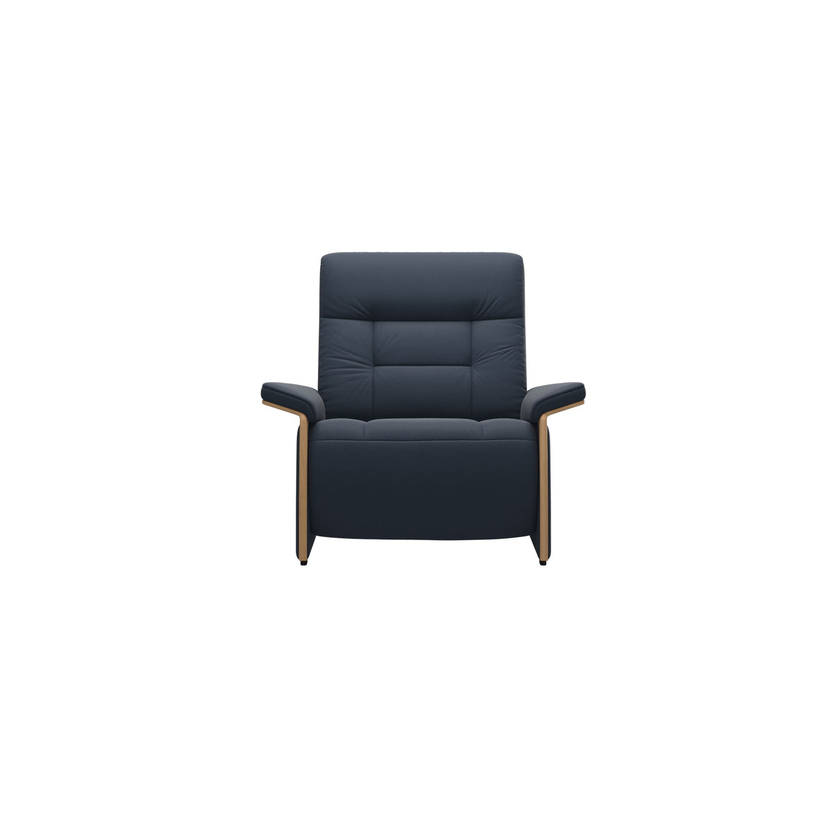 Mary Wood Chair - Paloma Oxford Blue - Oak