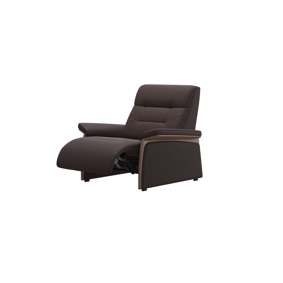 Mary Wood Chair - Paloma Chocolate - Walnut