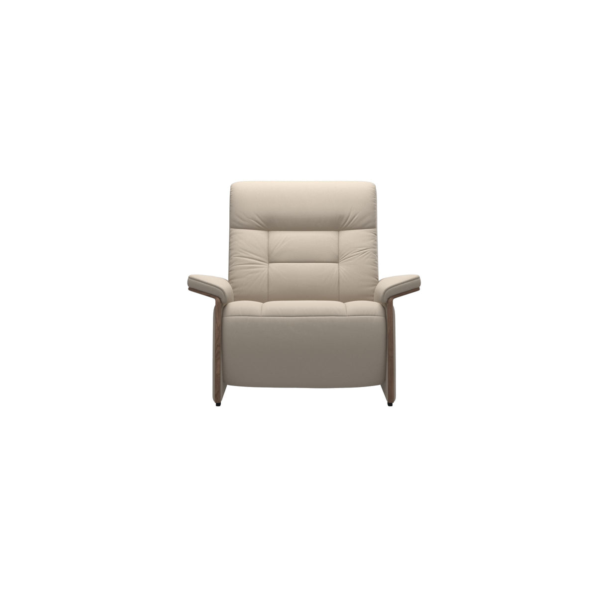 Mary Wood Chair - Paloma Fog - Walnut