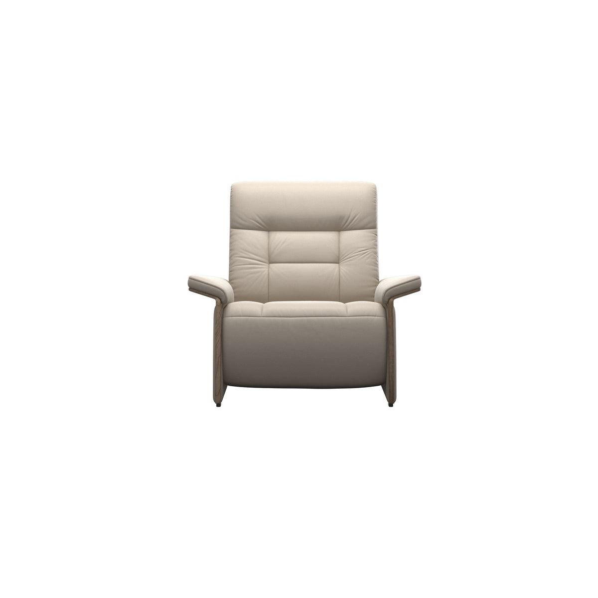 Mary Wood Chair - Paloma Fog - Smoked Oak