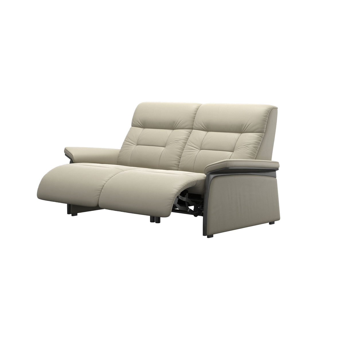 Mary Wood 2-Seat - Paloma Light Grey - Grey