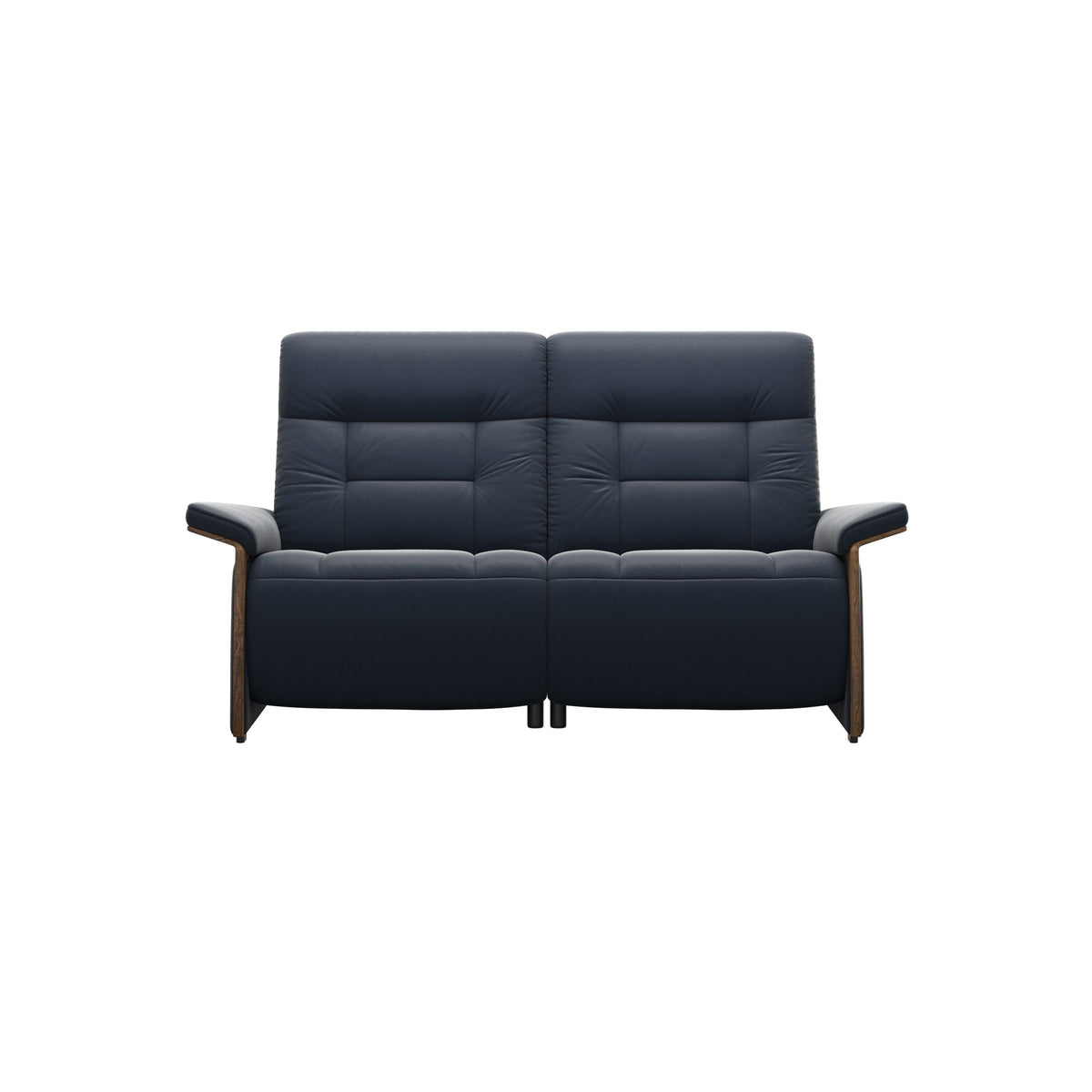 Mary Wood 2-Seat - Paloma Oxford Blue - Teak