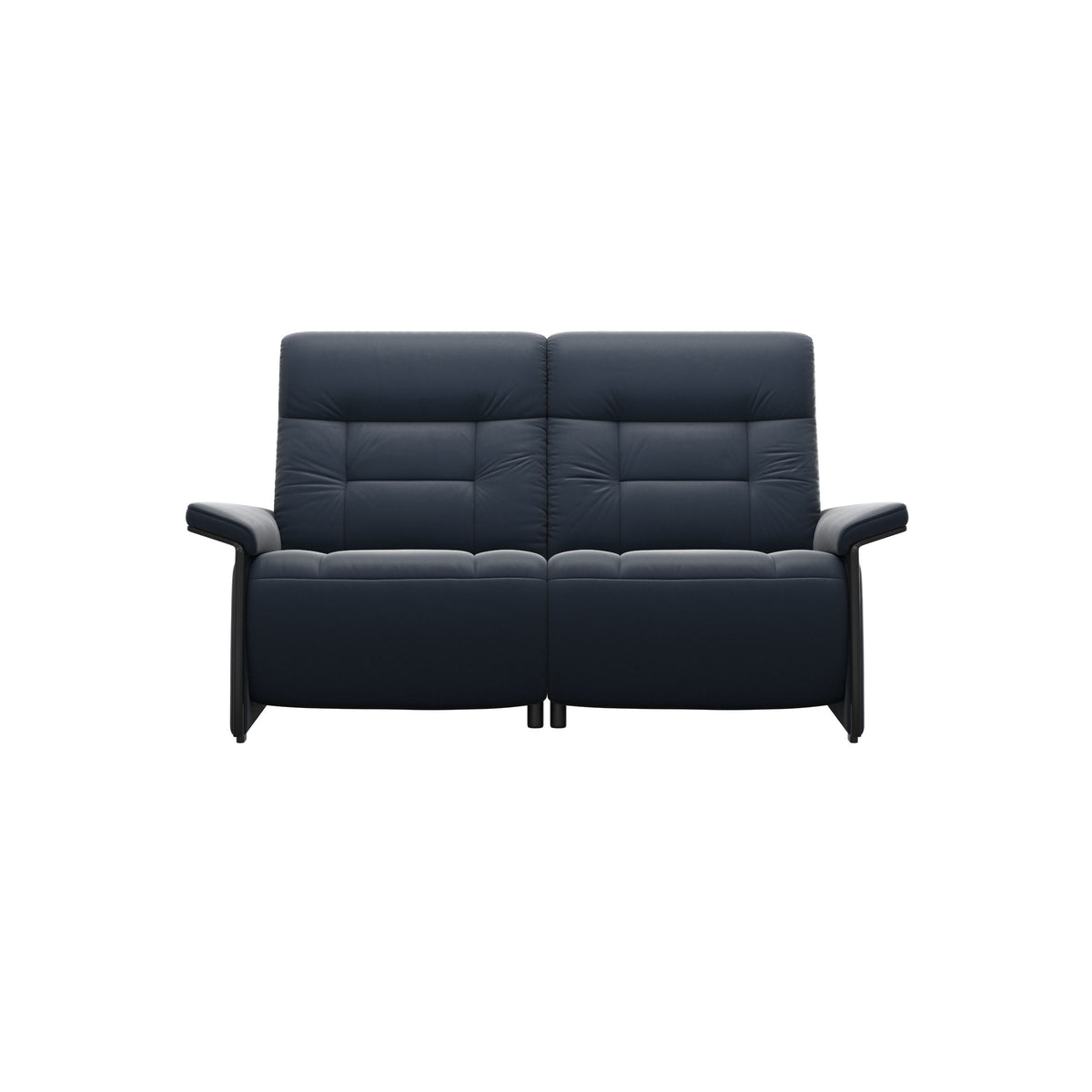 Mary Wood 2-Seat - Paloma Oxford Blue - Black