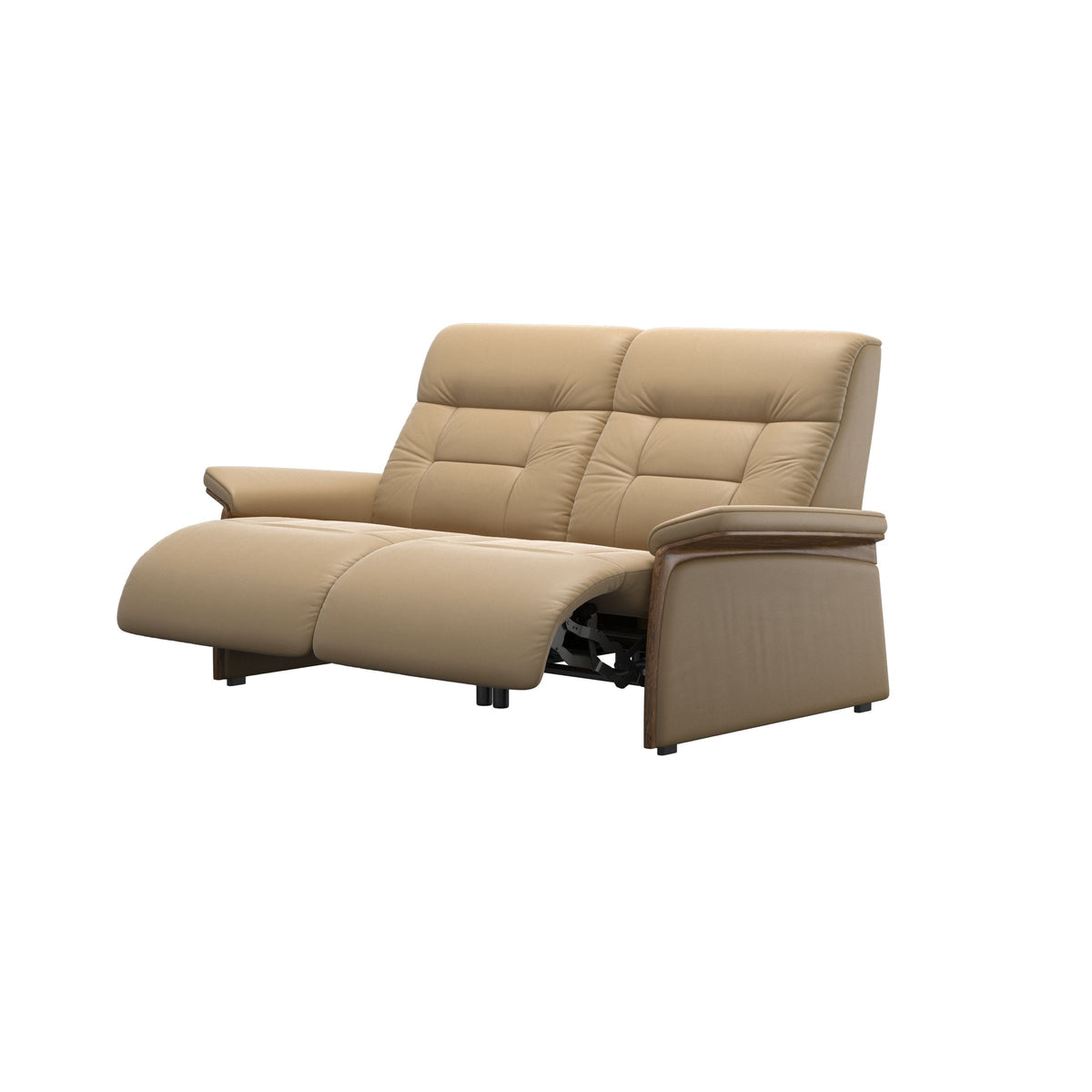 Mary Wood 2-Seat - Paloma Sand - Teak