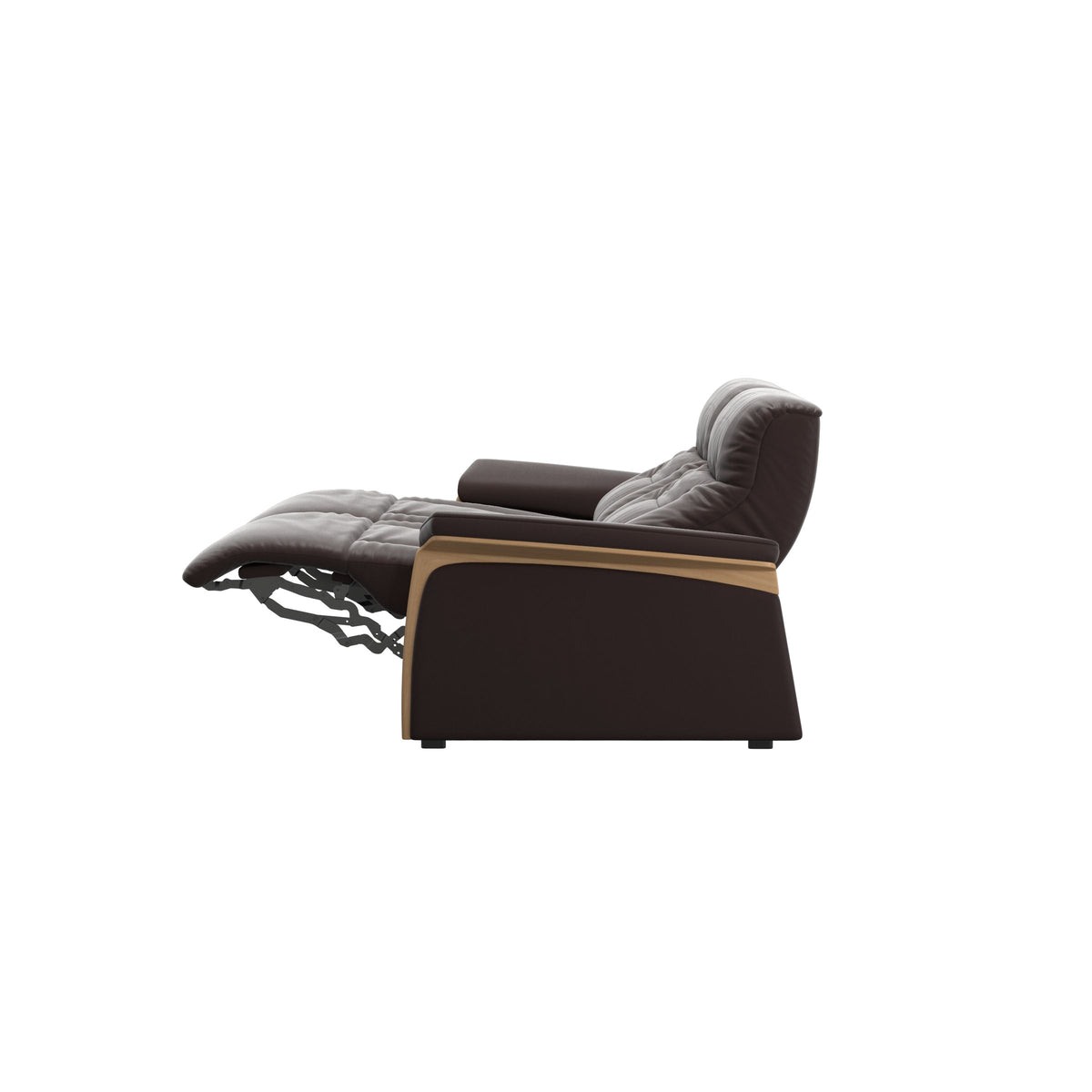 Mary Wood 2-Seat - Paloma Chocolate - Oak