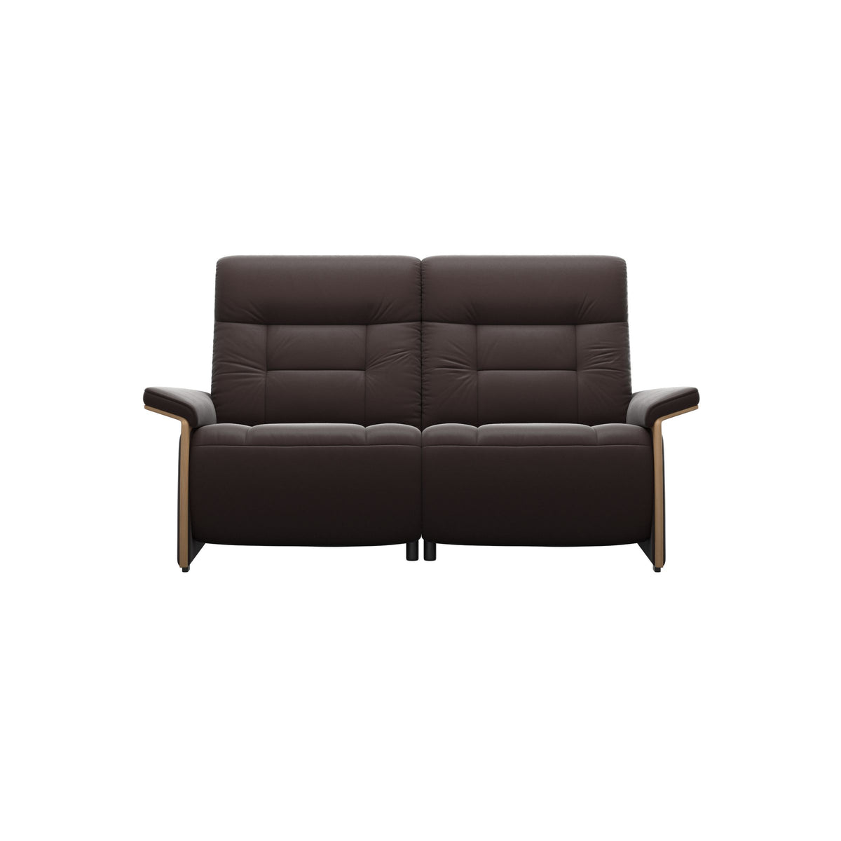 Mary Wood 2-Seat - Paloma Chocolate - Oak