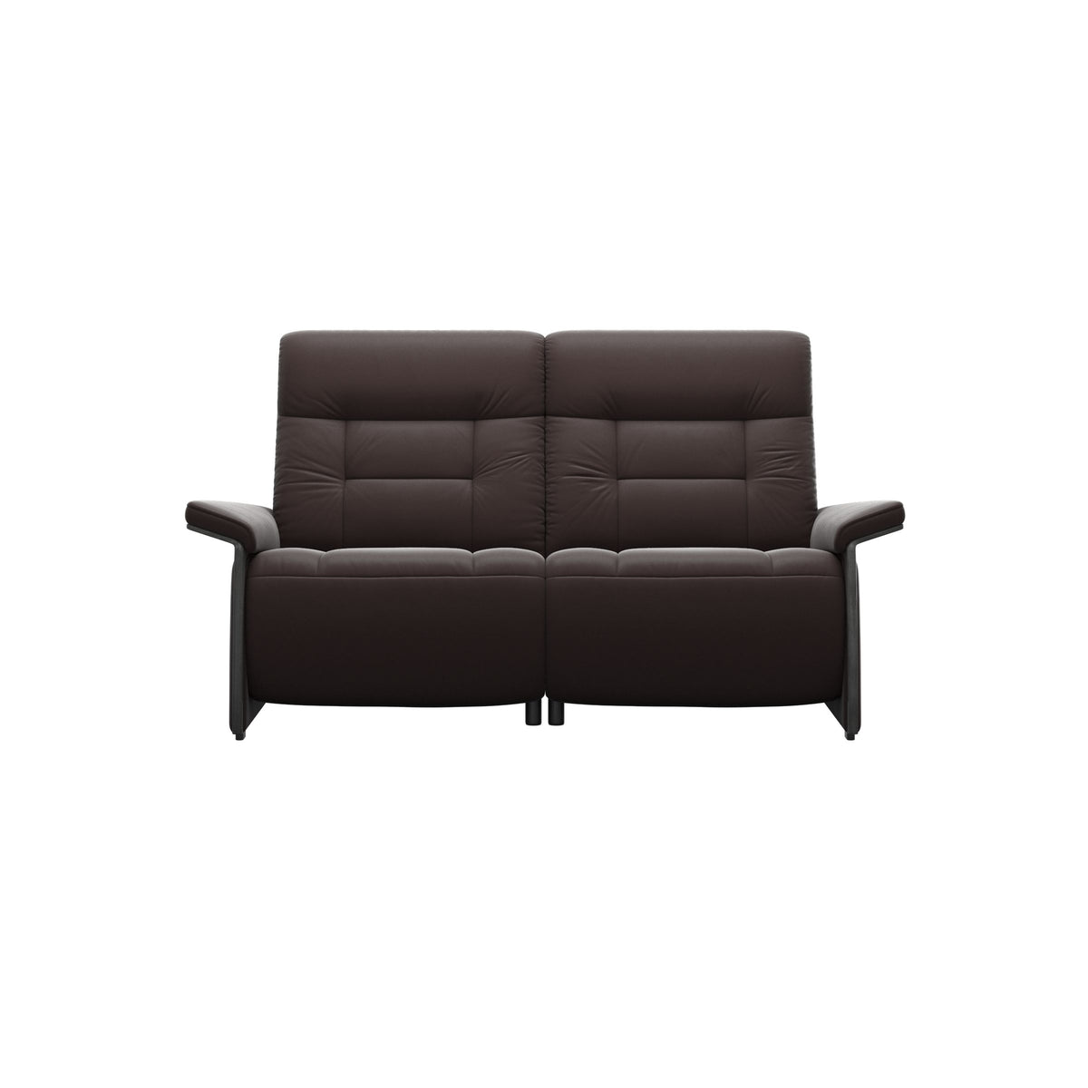 Mary Wood 2-Seat - Paloma Chocolate - Grey