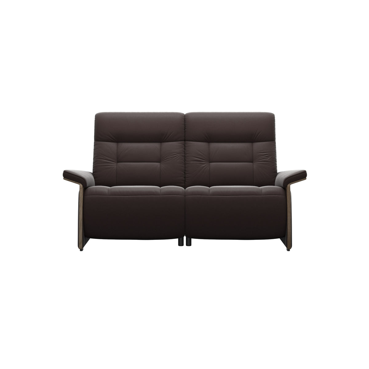 Mary Wood 2-Seat - Paloma Chocolate - Smoked Oak