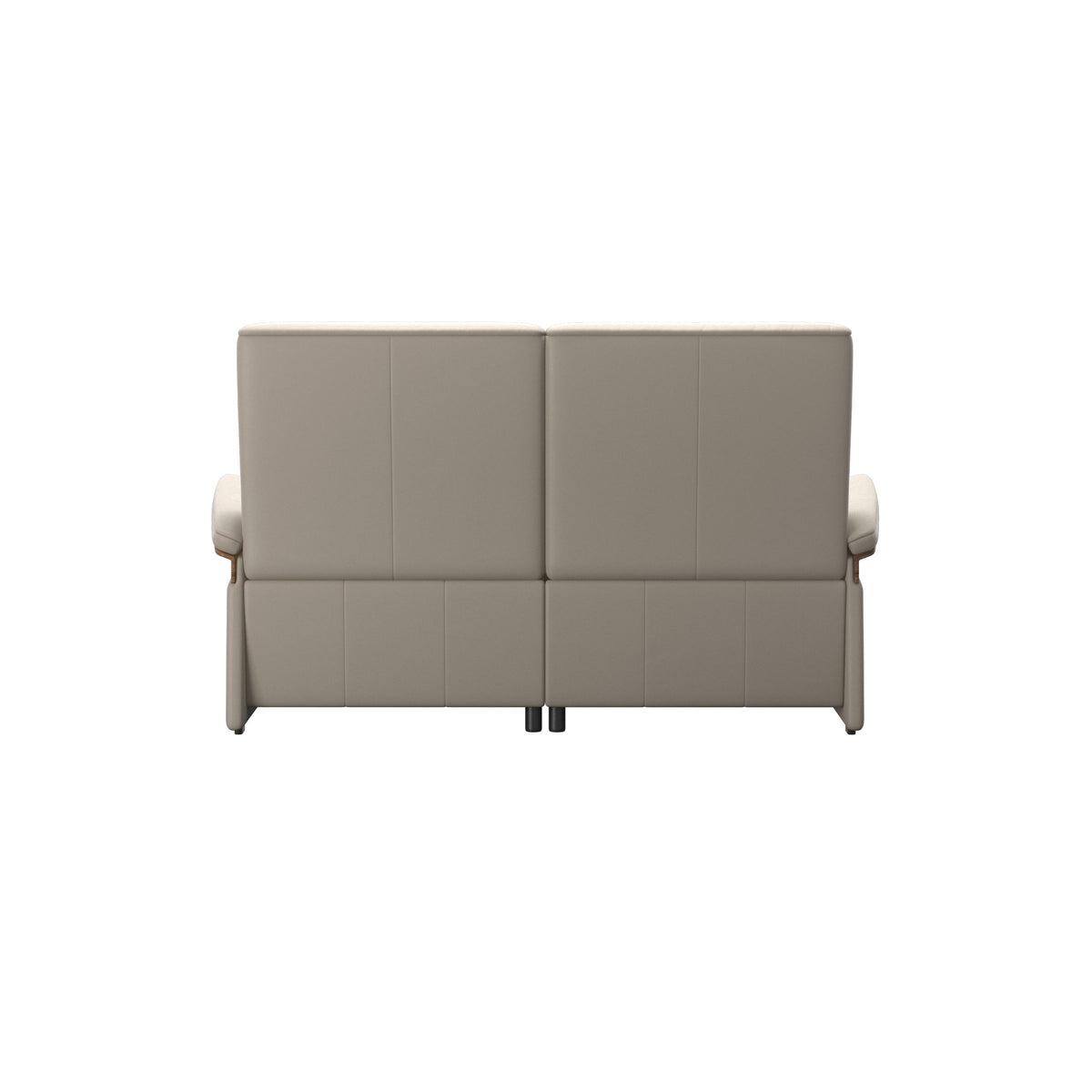 Mary Wood 2-Seat - Paloma Fog - Teak