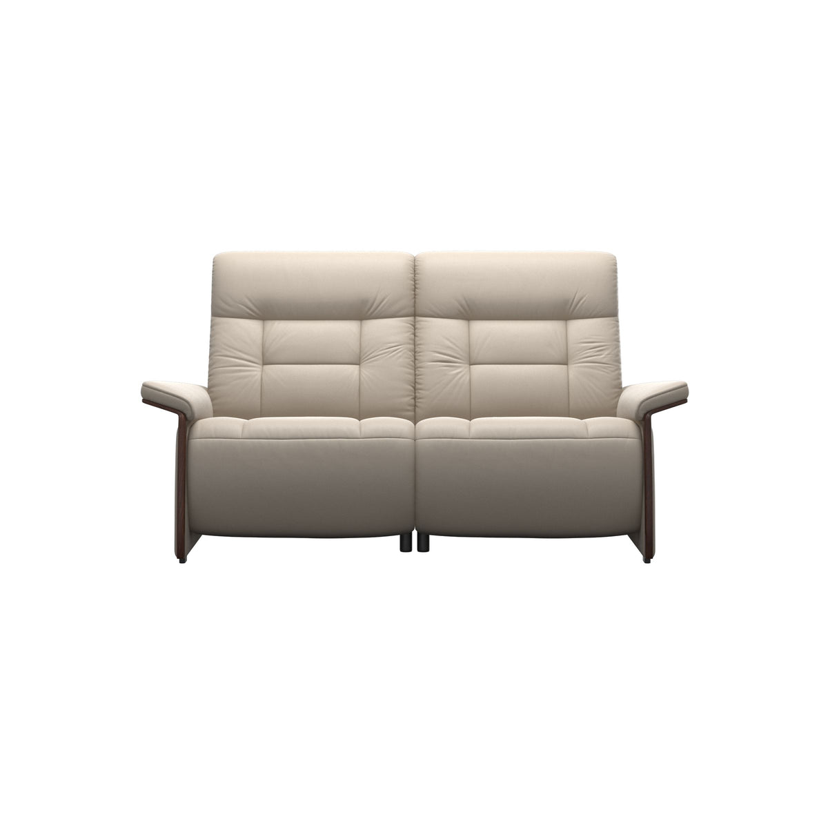 Mary Wood 2-Seat - Paloma Fog - Brown
