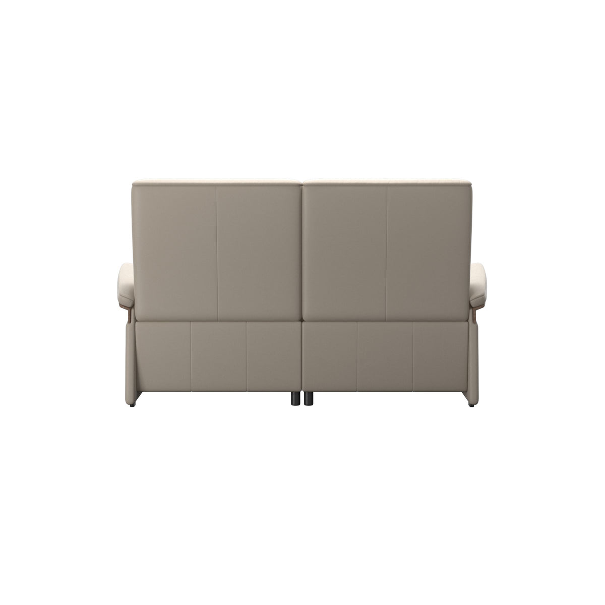 Mary Wood 2-Seat - Paloma Fog - Walnut