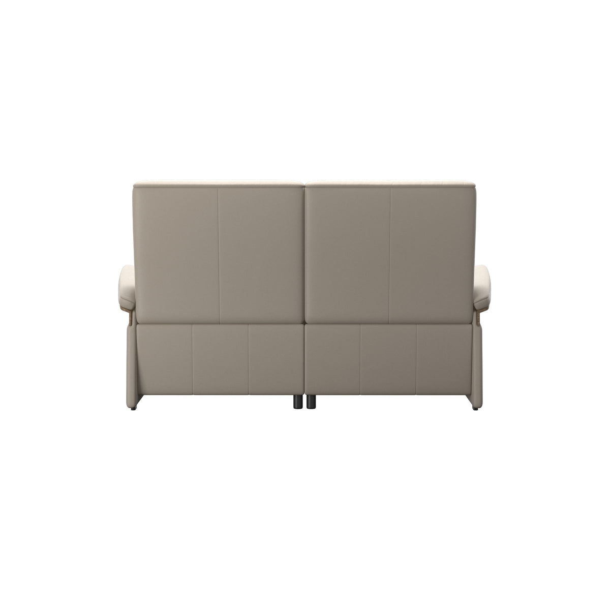 Mary Wood 2-Seat - Paloma Fog - Smoked Oak
