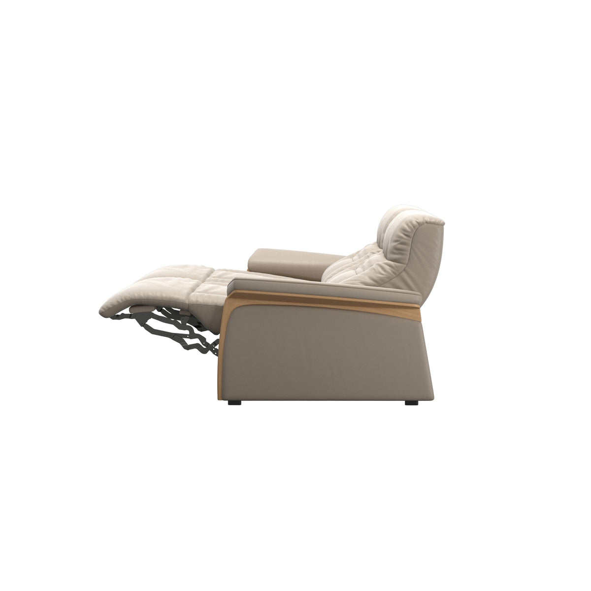 Mary Wood 2-Seat - Paloma Mushroom - Oak