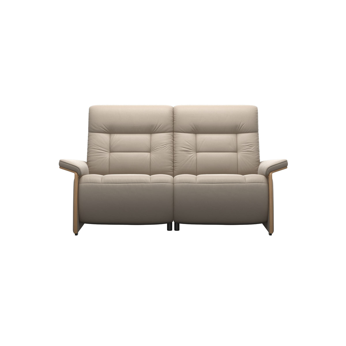 Mary Wood 2-Seat - Paloma Mushroom - Oak