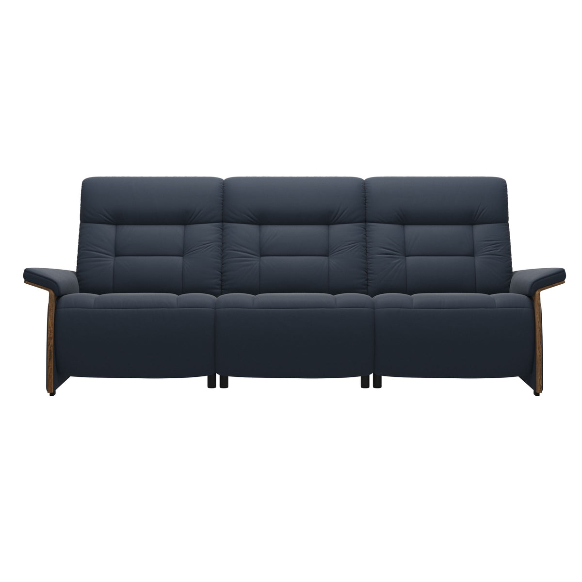 Mary Wood 3-Seat - Paloma Oxford Blue - Teak