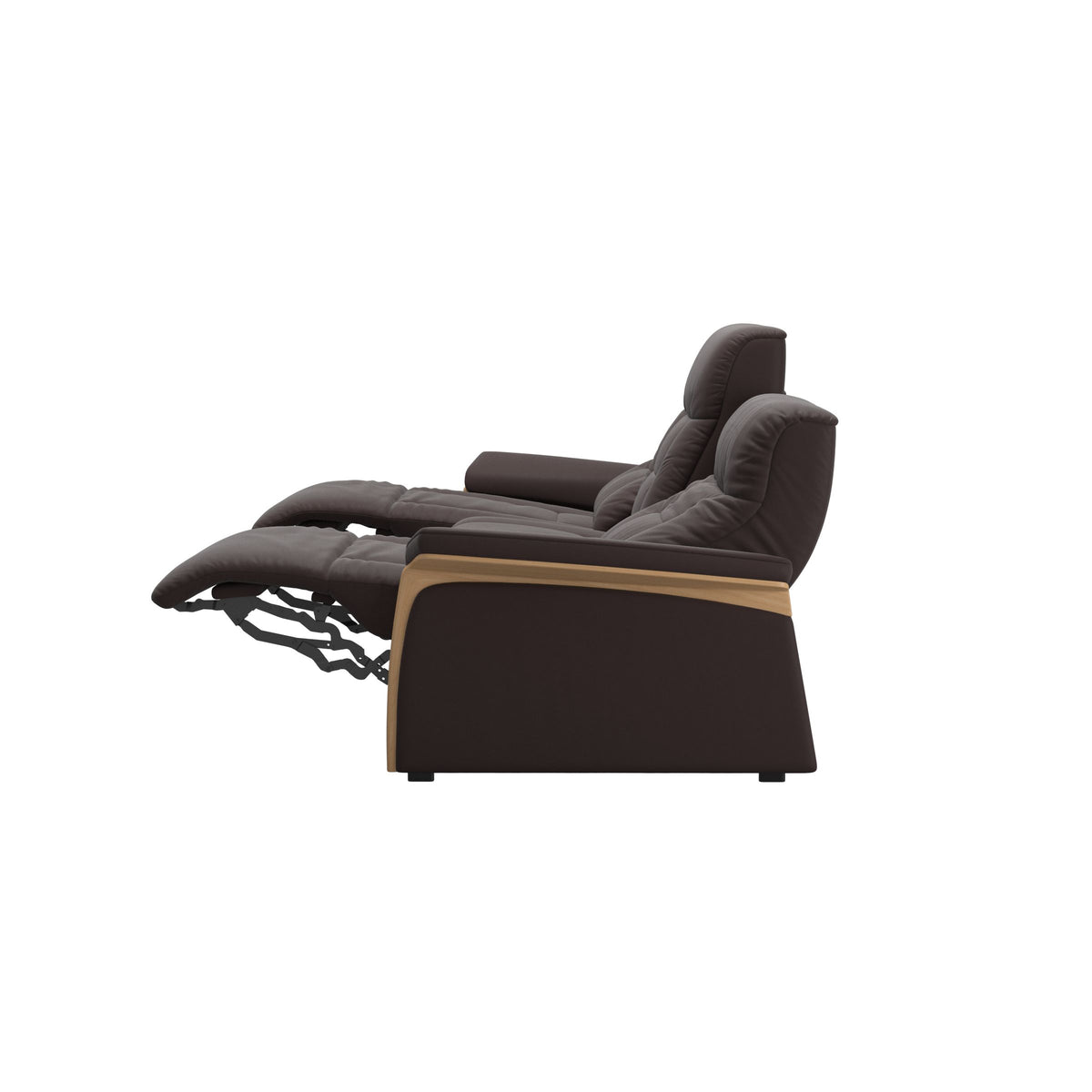 Mary Wood 3-Seat - Paloma Chocolate - Oak