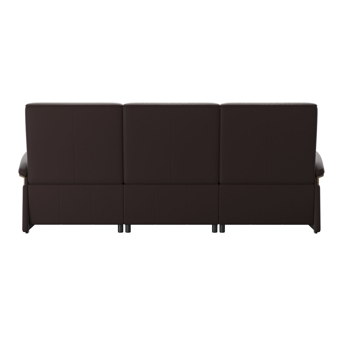Mary Wood 3-Seat - Paloma Chocolate - Smoked Oak