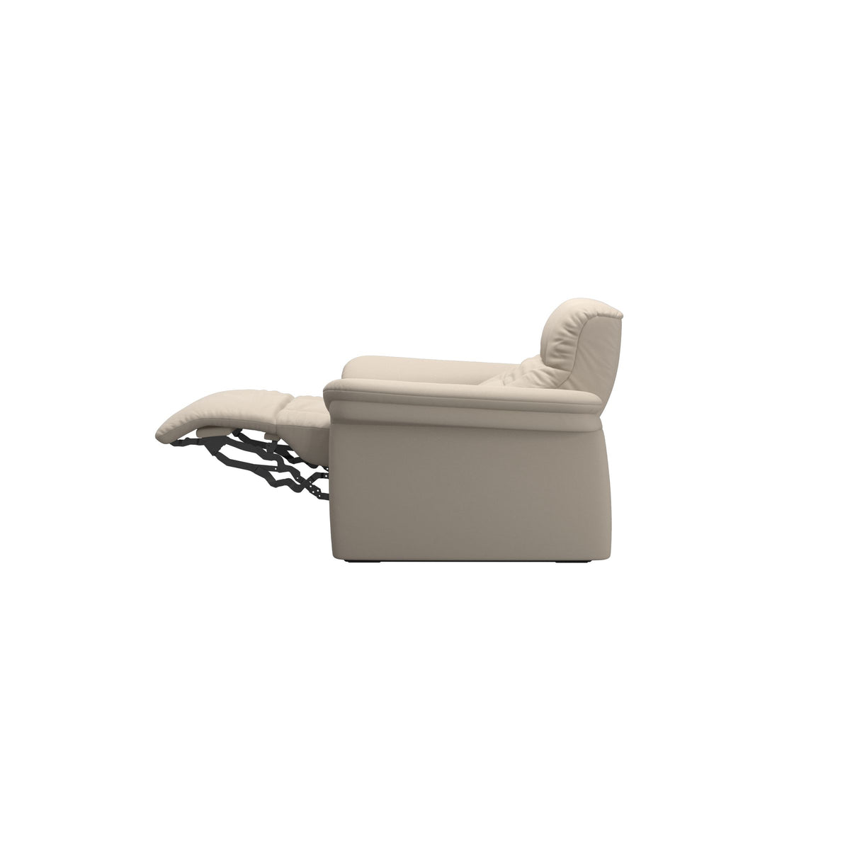 Stressless Mary Chair with Power in Paloma Fog, back view