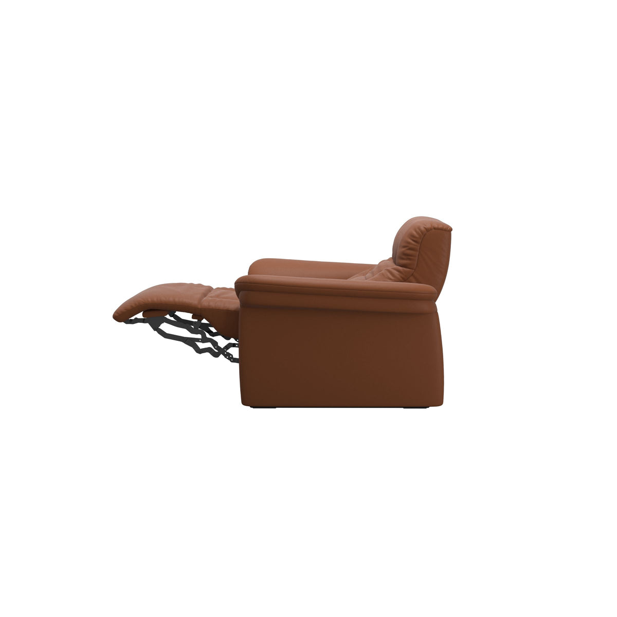 Stressless Mary Chair with Power in Paloma New Cognac, back view