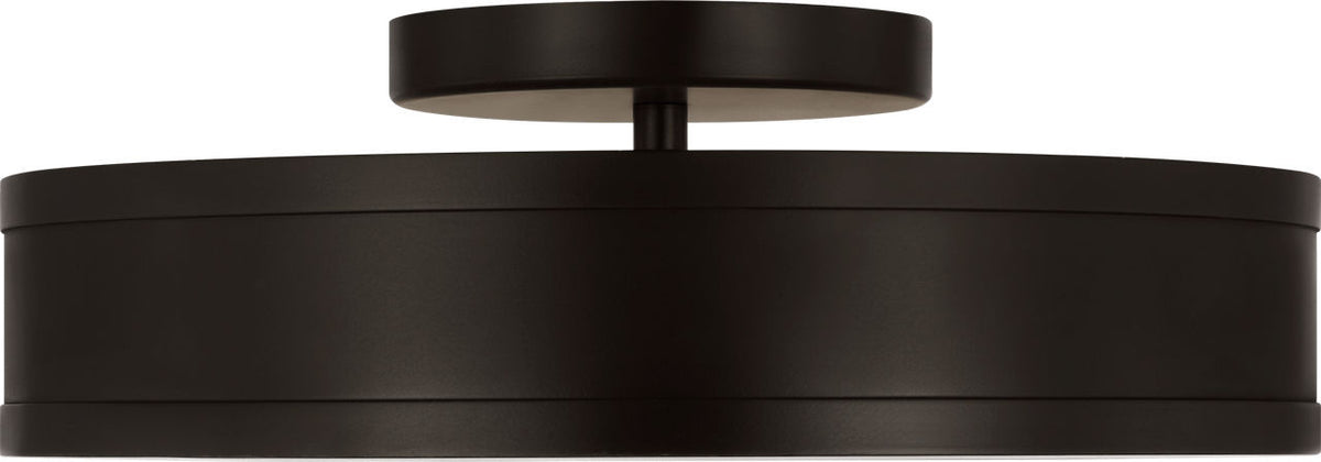 Dupont 12 Round Semi Flush