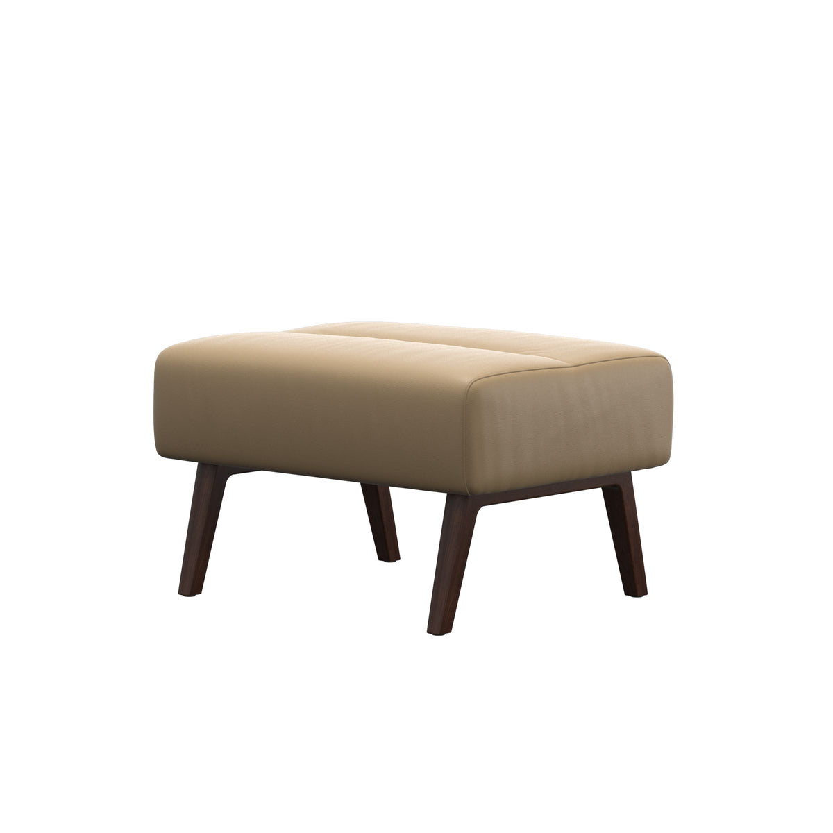 Stella Wood - Ottoman - Paloma Sand - Brown - Medium