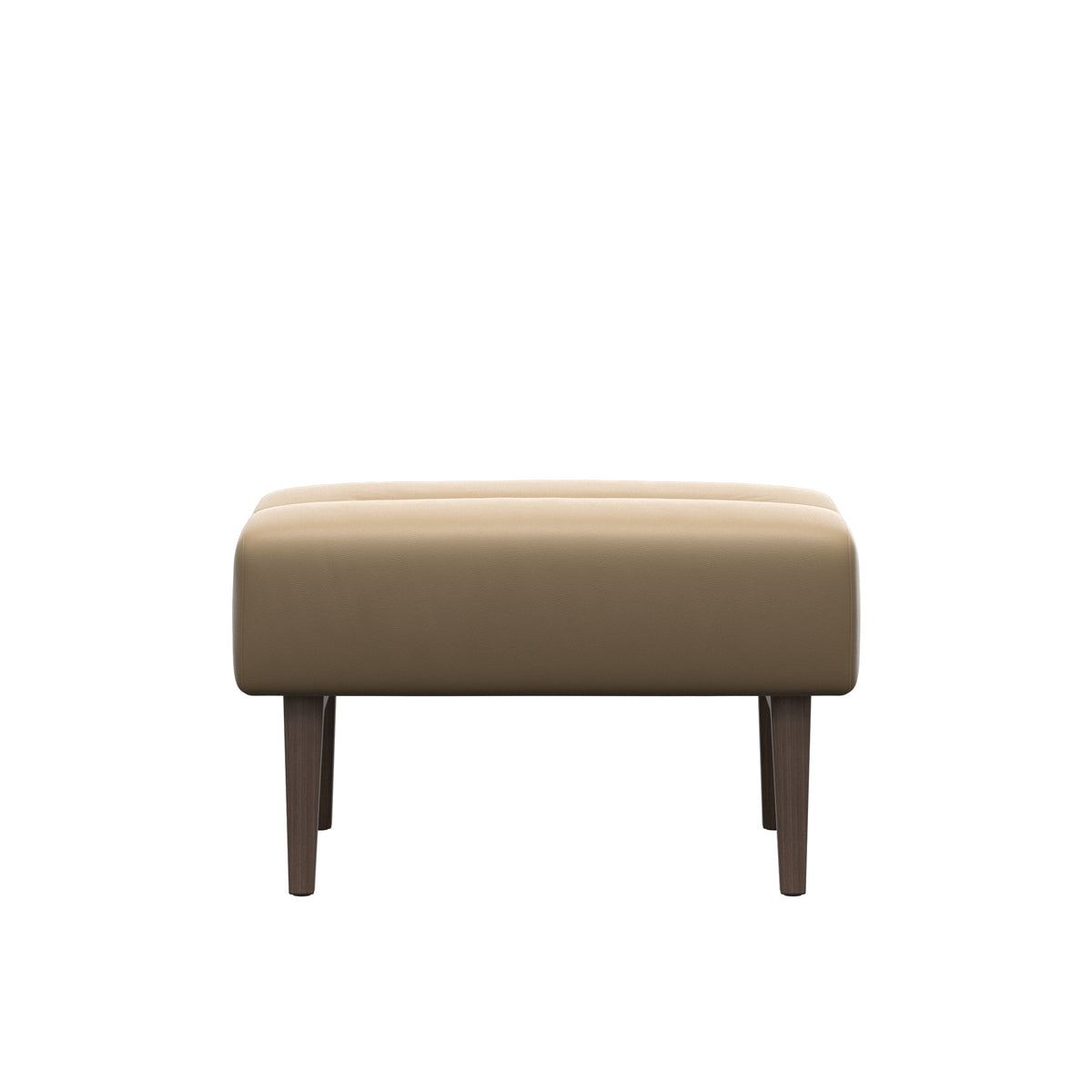 Stella Wood - Ottoman - Paloma Sand - Walnut - Medium