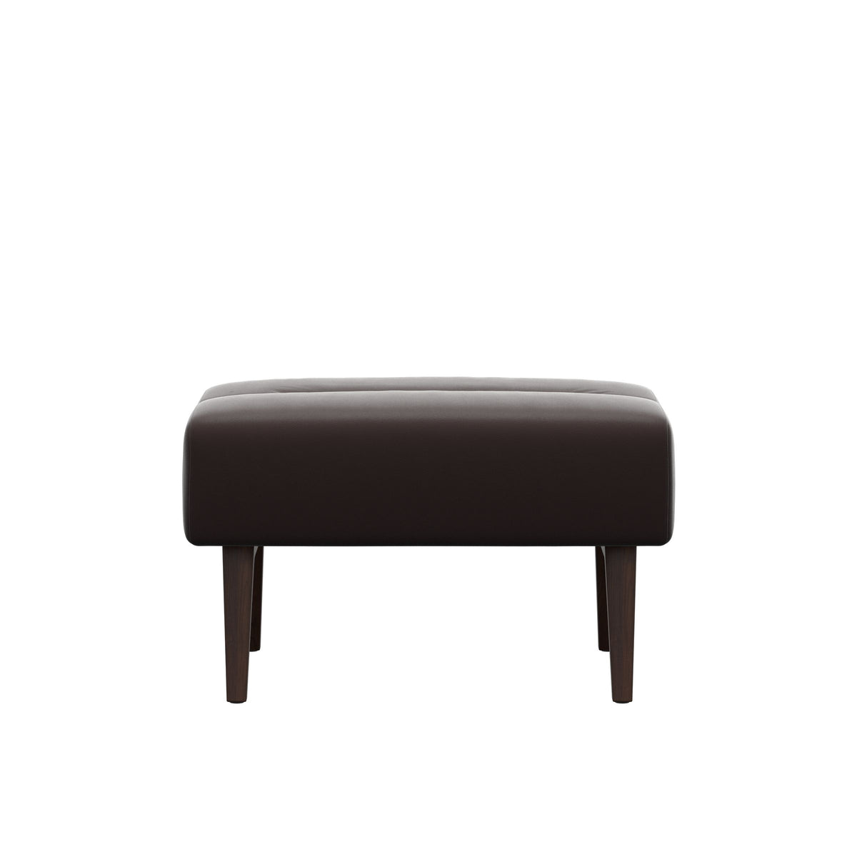 Stella Wood - Ottoman - Paloma Chocolate - Brown - Medium