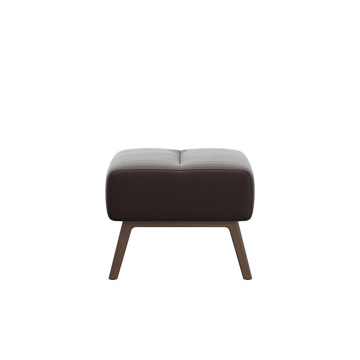 Stella Wood - Ottoman - Paloma Chocolate - Walnut - Medium
